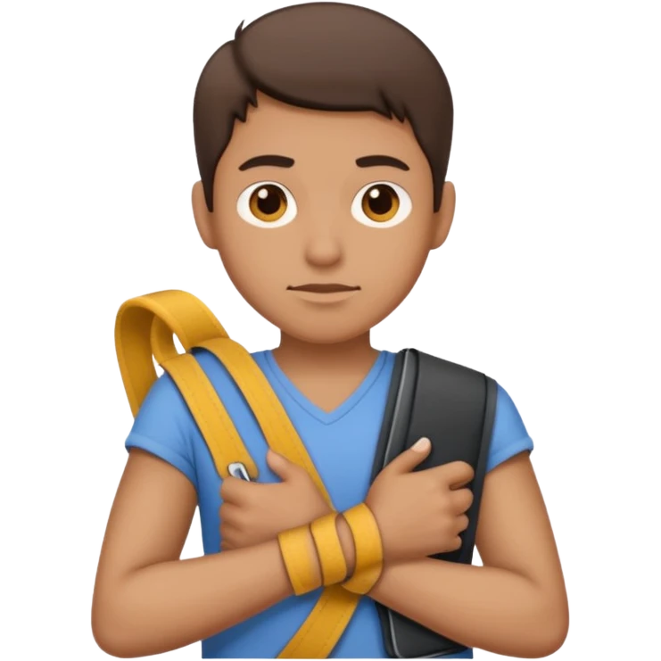 I want an emoji of someone with their right arm in a sling emoji