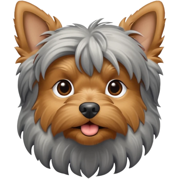 Yorkshire Terrier dog boy emoji