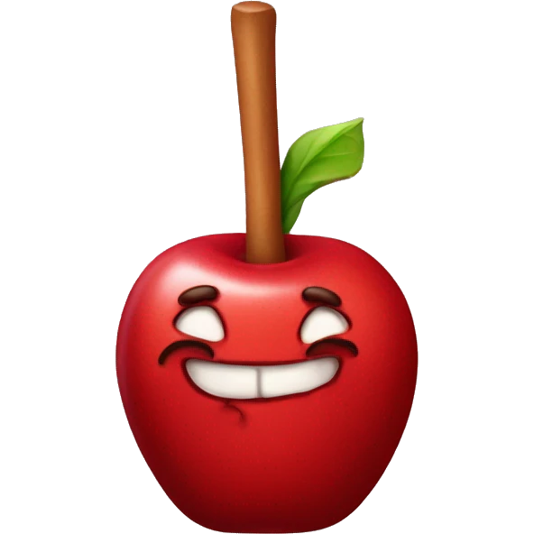 candy apple emoji