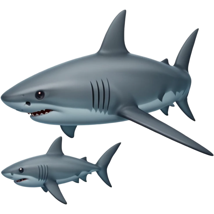 Black shark emoji