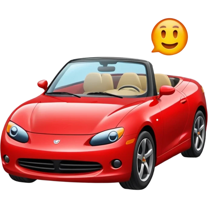  авто з відкидним верхом emodji emoji