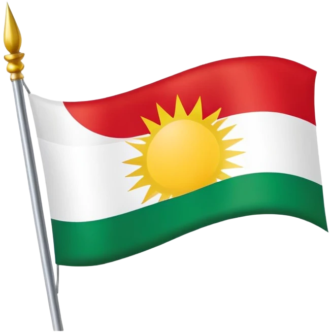 Kurdistan flag  emoji