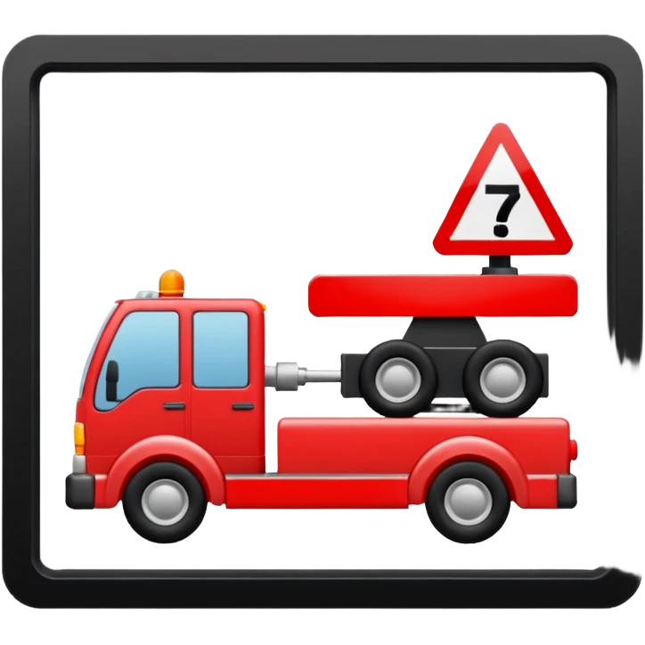towing zone emoji