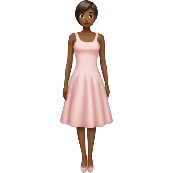 simple dress emoji