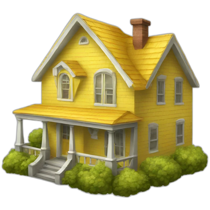A house yellow emoji