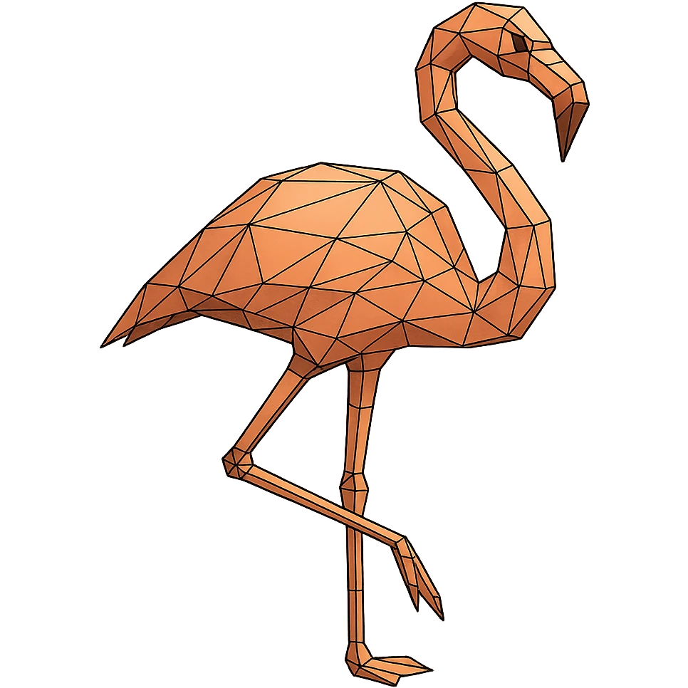 flamingo emoji