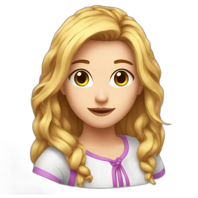 Streamer girl emoji