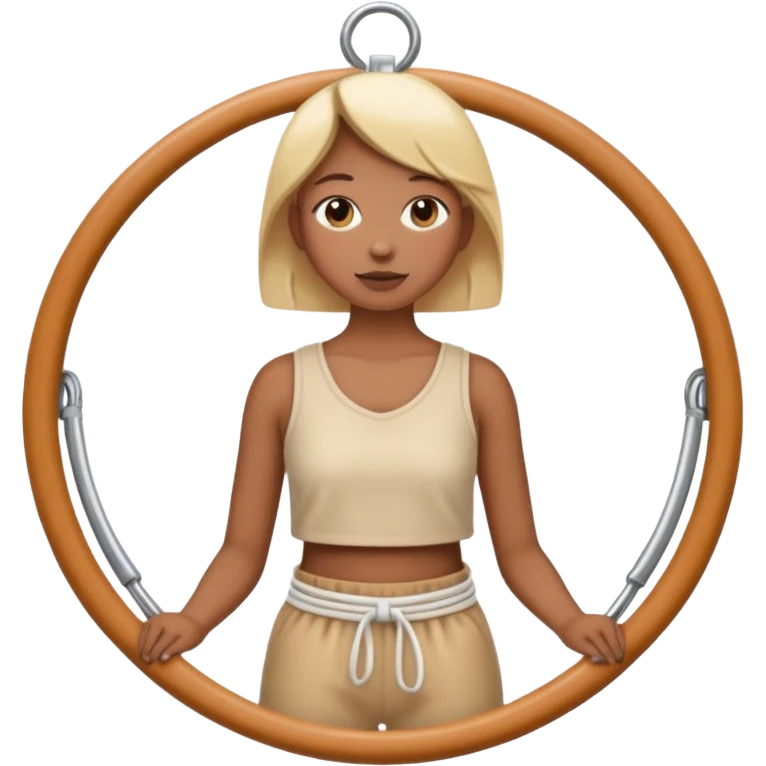 hoop at waist emoji