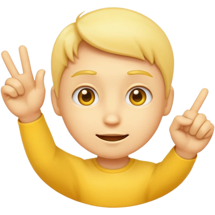 yellow emoji who do fingermouthing pose emoji