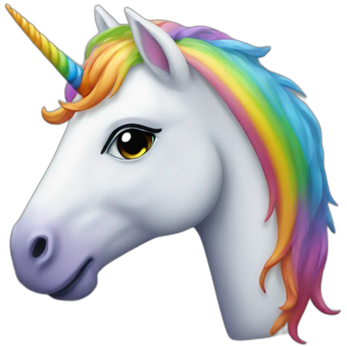 rainbow unicorn emoji