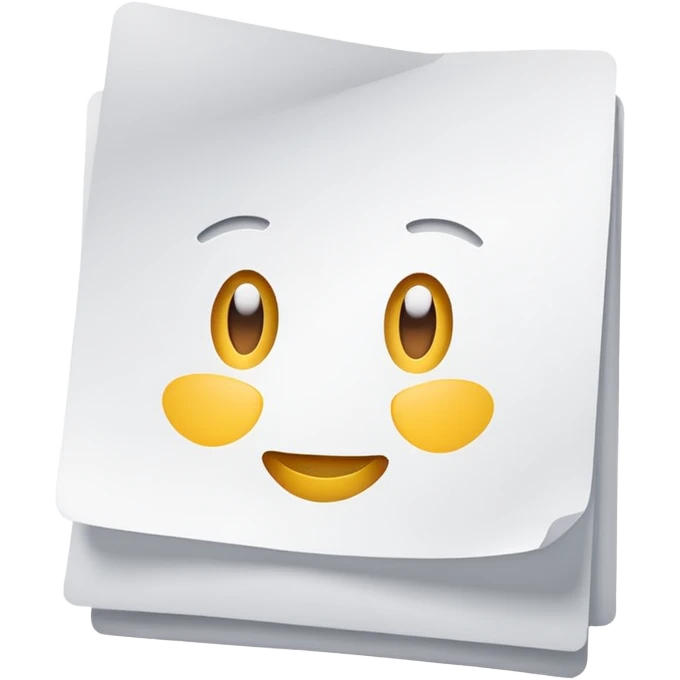 paper with test emoji