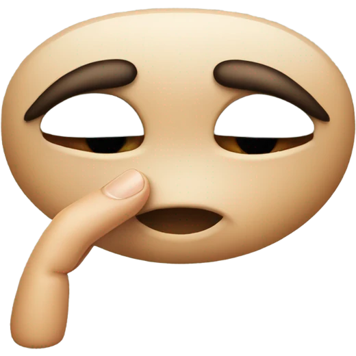 Shh emoji