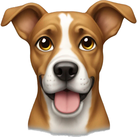 artistic dog emoji