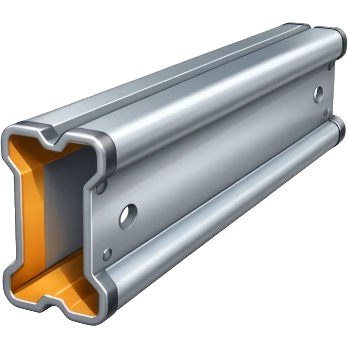 clean and industrial metal beam emoji