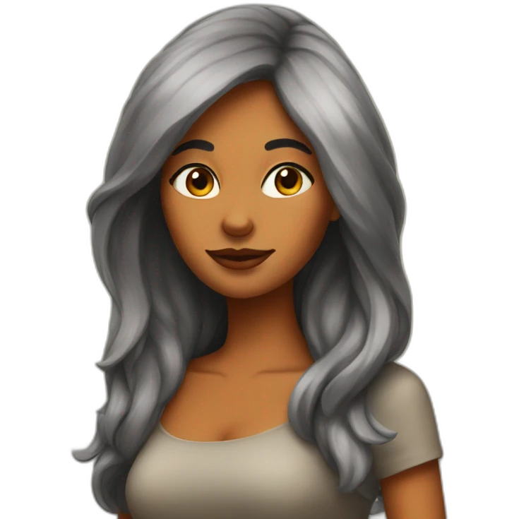 Femme renard emoji