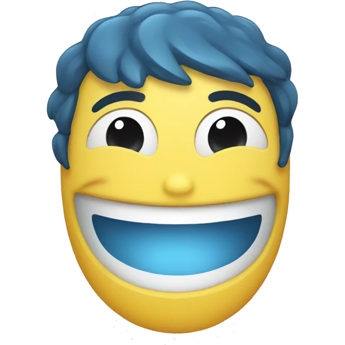 Water smile emoji