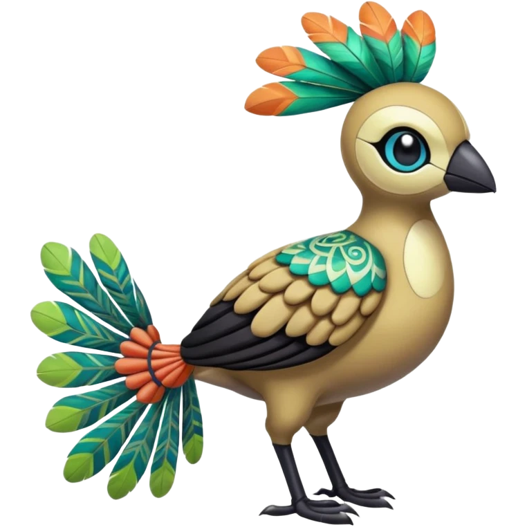 Meloetta-Sigilyph-Chatot-Pokémon-Fakémon-creature emoji