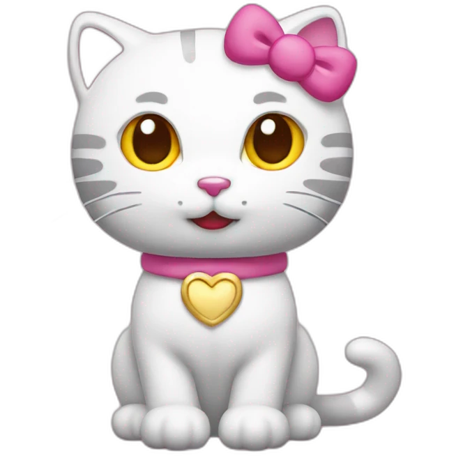 hello kitty cat emoji