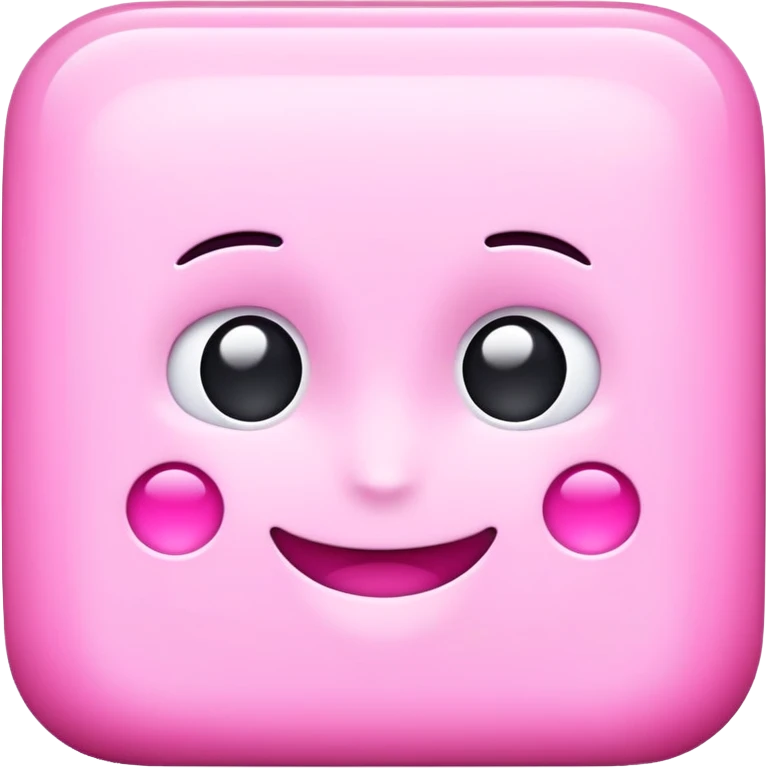 Pink emoji