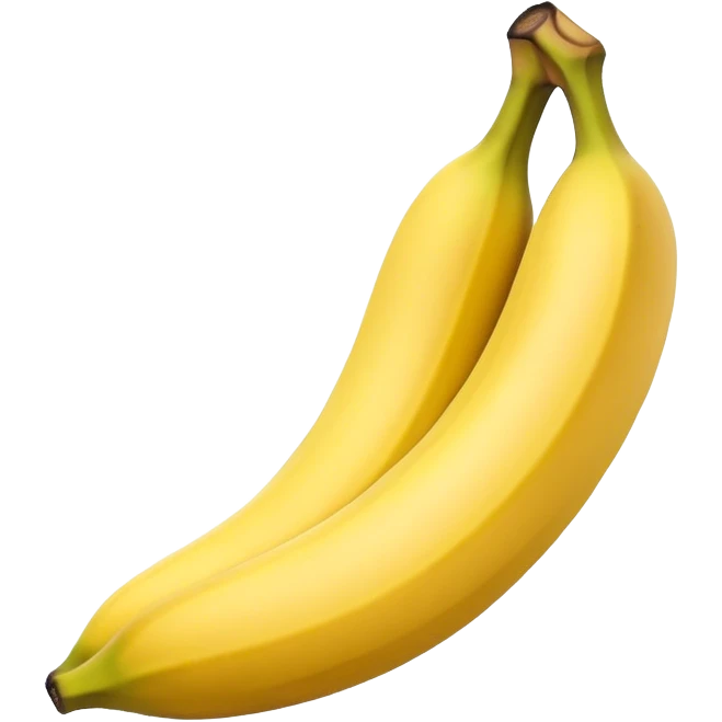 Happy banana emoji
