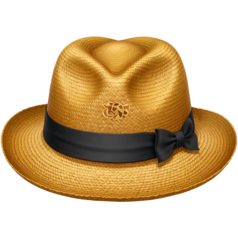 Straw hat emoji