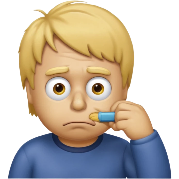 ralph wiggum nose picking emoji