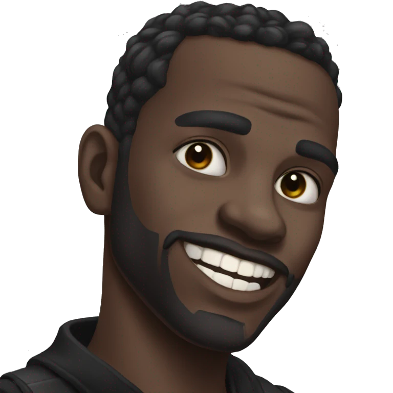 Black 😈 emoji