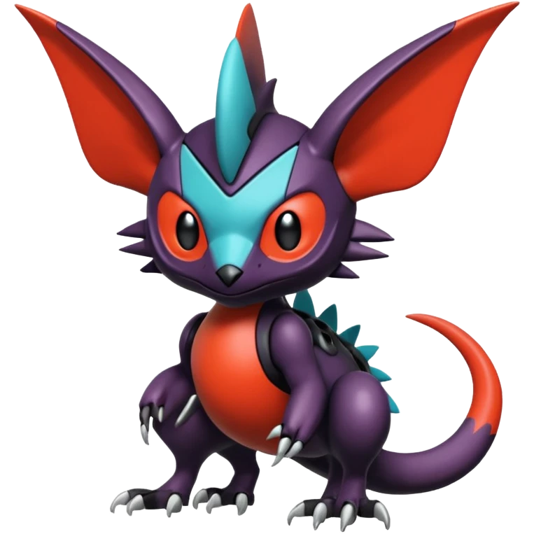  exotic tropical cyber-Litten-Noivern-Stitch-Noibat-Trico-Fakémon-Pokémon-Vernid-creature emoji