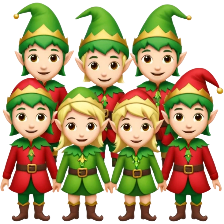 Christmas Elfs emoji