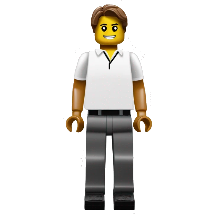 roger federer lego full body emoji