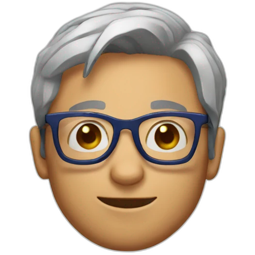 Spider-Man with glasses emoji