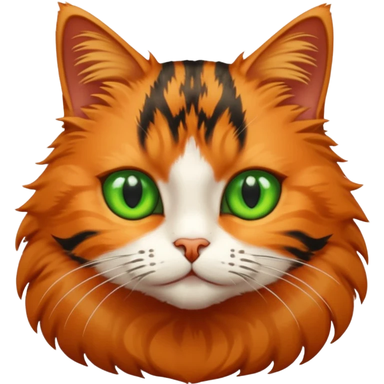 A tabby cat emoji