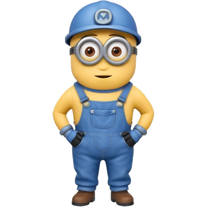 blue skin minion emoji