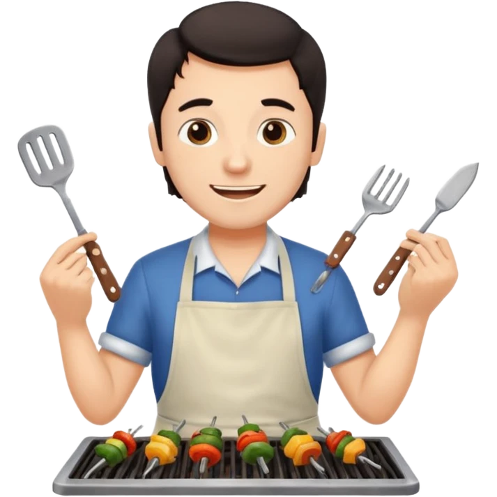 کبابی و آشپز  emoji