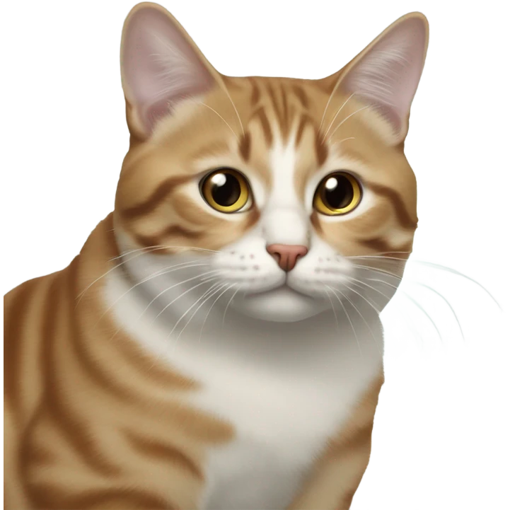 рыжая кошка emoji