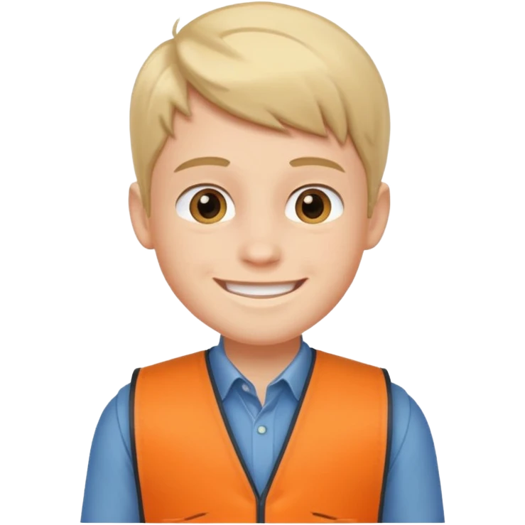 boy in vest emoji