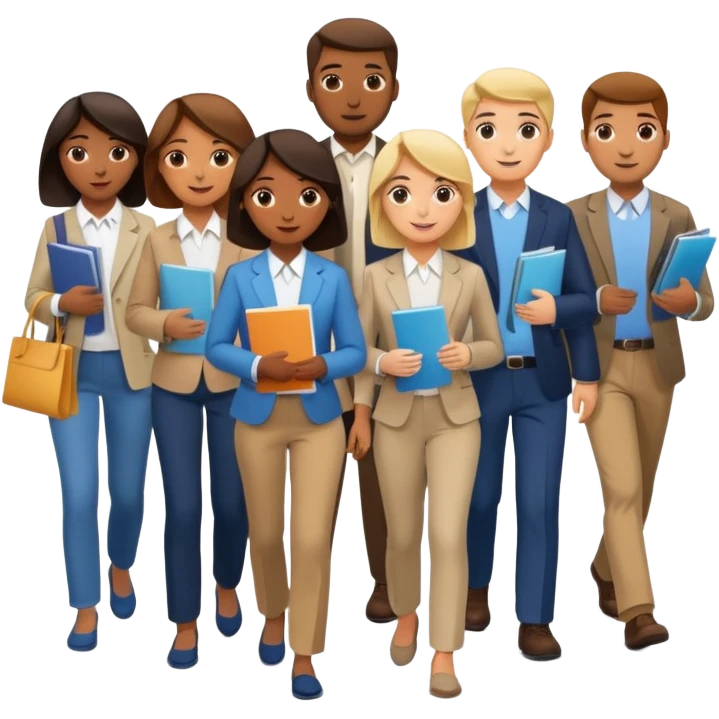 create an emoji to represent foot traffic (at a tradeshow) emoji