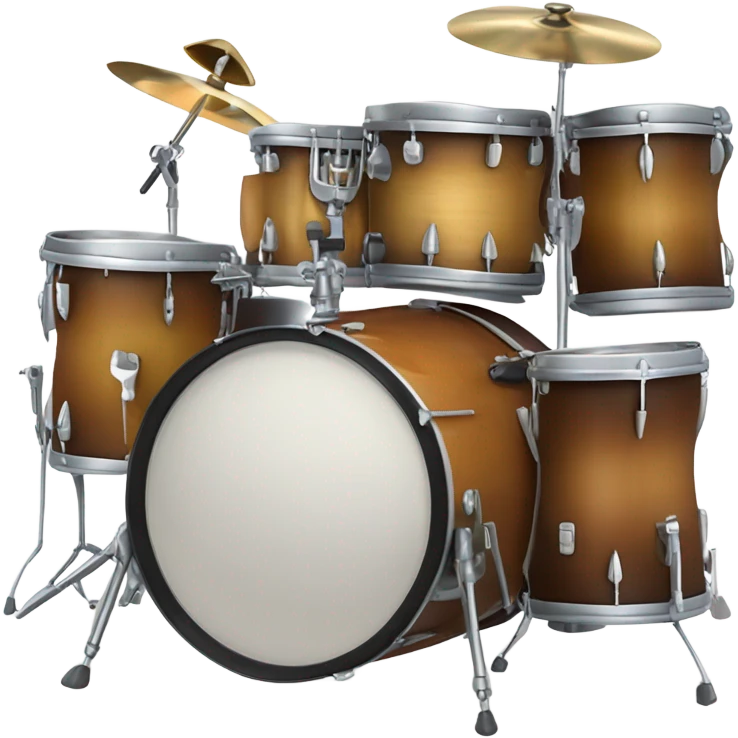 Double bass drumset emoji