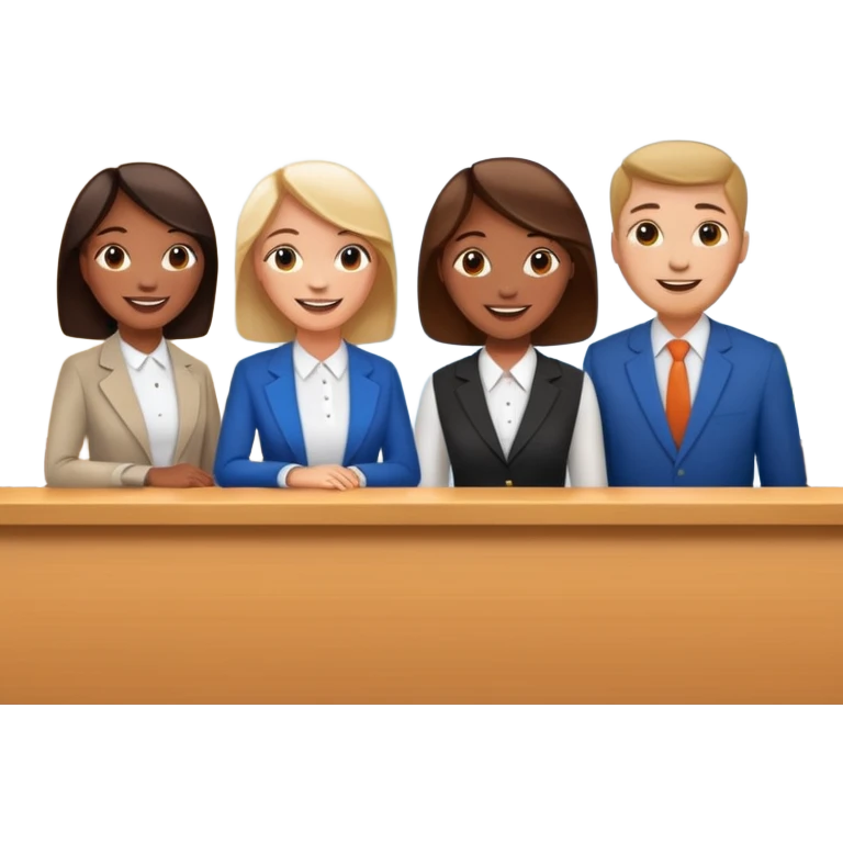 some people standing at near hotel reception emoji