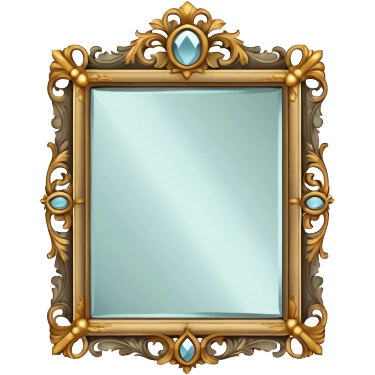 old mirror emoji