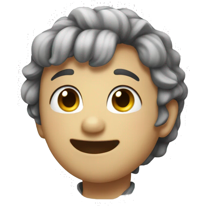  Cute happy axolot emoji