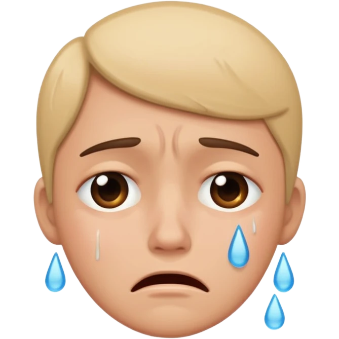 Crying emoji