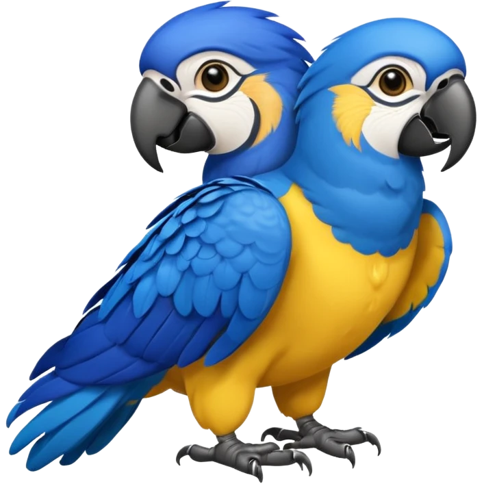 Arara azul emoji