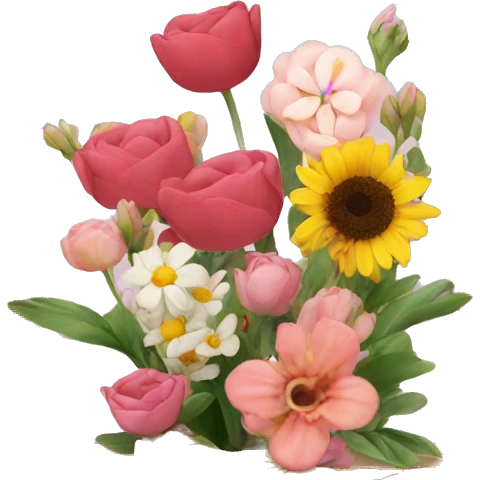 photo frame put a photo of flowers inside emoji
