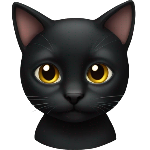 black cat emoji
