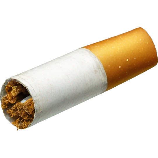 Une cigarette toute verte emoji