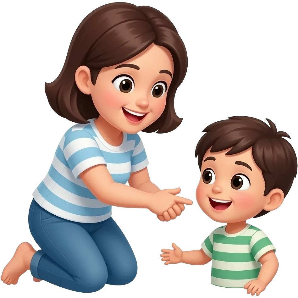 Une maman qui frappe son enfant emoji