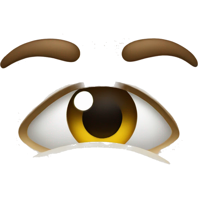 Worried emoji