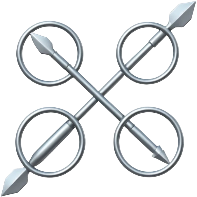 Flechas que fluyen y forman un círculo emoji