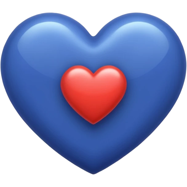 Heart color indigo emoji
